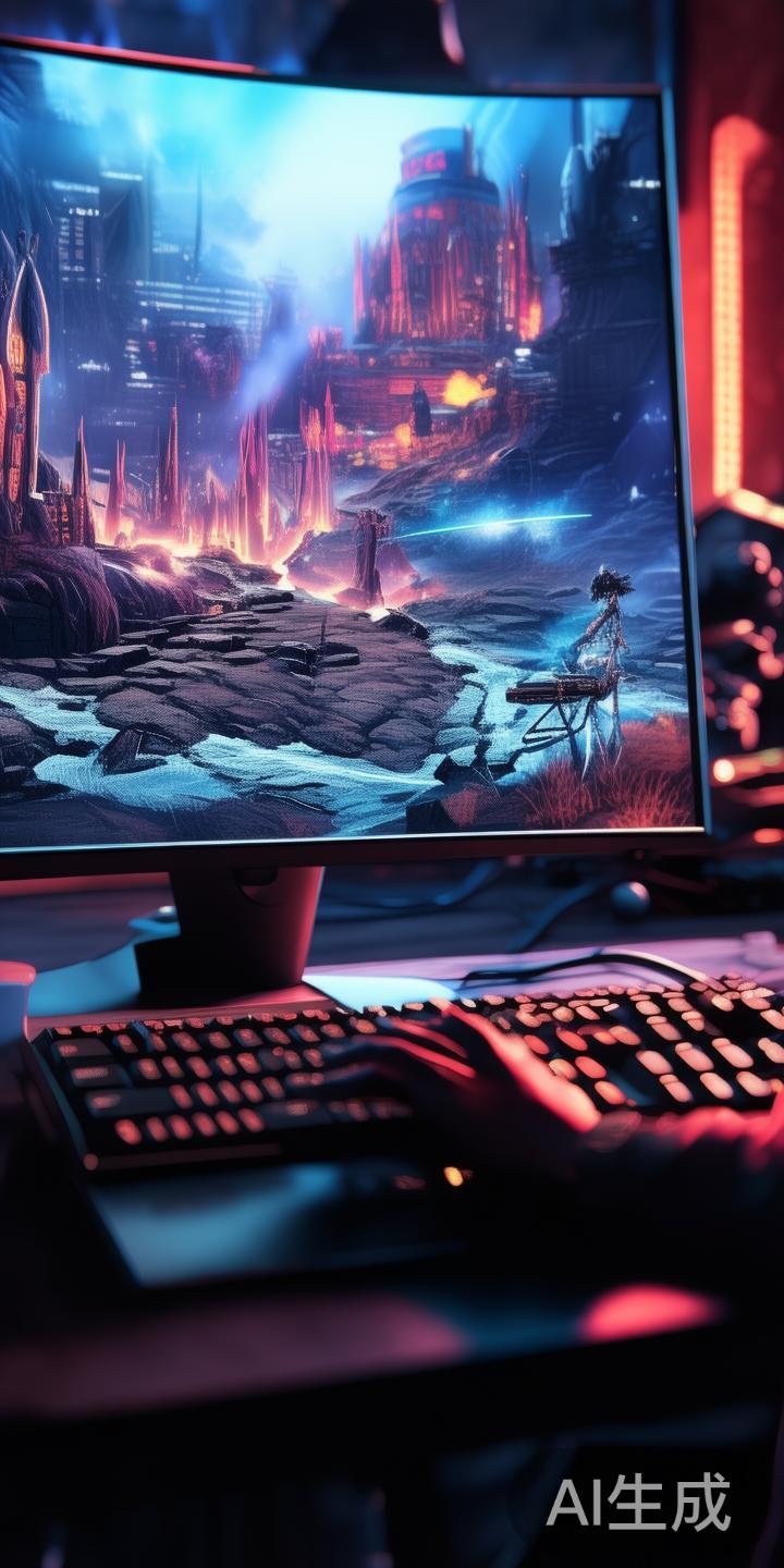 显示设备：高刷新率和低响应时间的显示器能够让玩家获